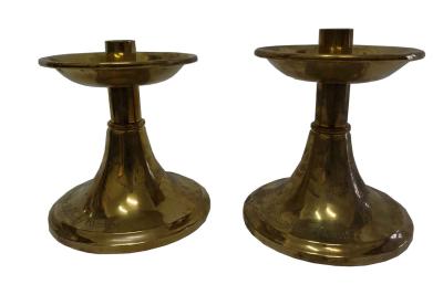 Brass Candle Stands Set of 2