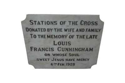 Plaque - Stations of the Cross 1928