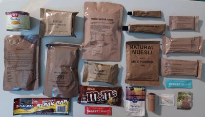 Australian Army - Food Ration Packs