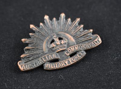 First World War Rising Sun Collar Badge Brooch