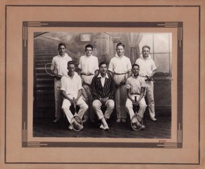 BHS Boys Tennis Team 1929