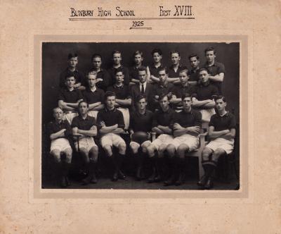 BHS Football XVIII 1925