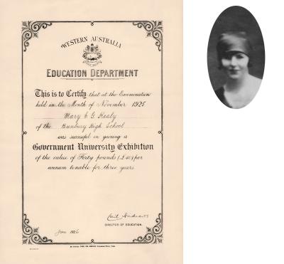 University Exhibition, Mary Kealy, 1926