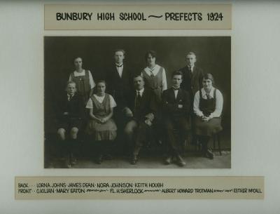 BHS Prefects 1924