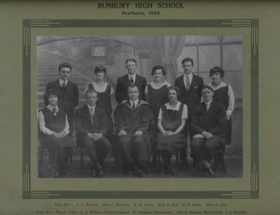 BHS Prefects 1926