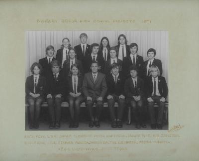 BSHS Prefects 1971