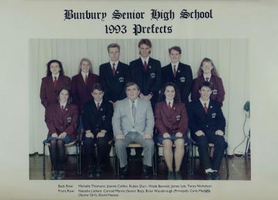 BSHS Prefects 1993