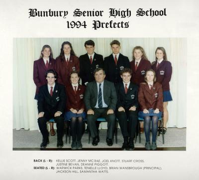 BSHS Prefects 1994
