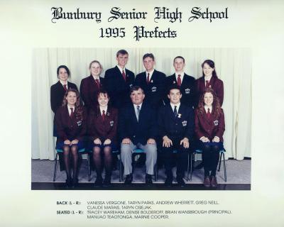 BSHS Prefects 1995