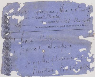 Cart Note no.256