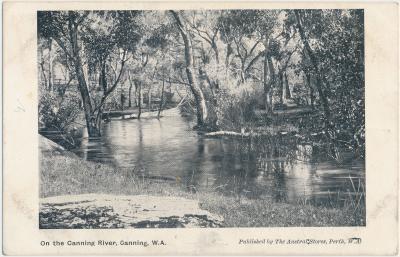 On the Canning River, Canning, W.A.