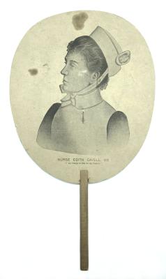 Edith Cavell Army Nurses' Fund commemorative fan