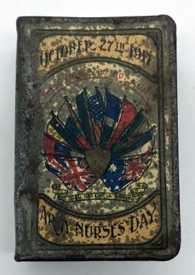 South Australian Army Nurses' Day 1917 souvenir matchbox