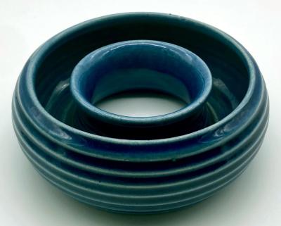 Pottery ashtray made by blinded Australian soldier, Norman Wilkinson