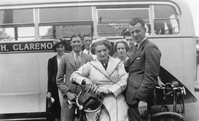 May Marston In United Bus Uniform
