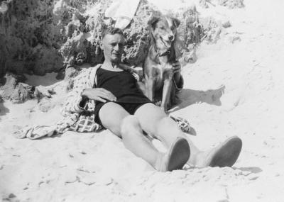 John Lefroy And Dog