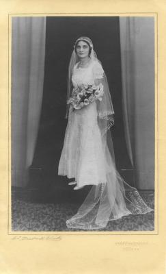 Maida Sharkey's Wedding Photograph