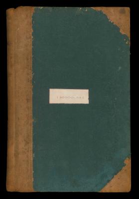 First World War Returned Officers Ledger dated 12th June 1918