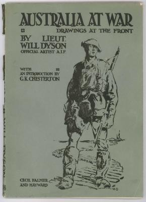 Australia At War Drawings at the Front Book by Lieutenant Will DYSON