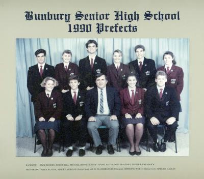 BSHS Prefects 1990