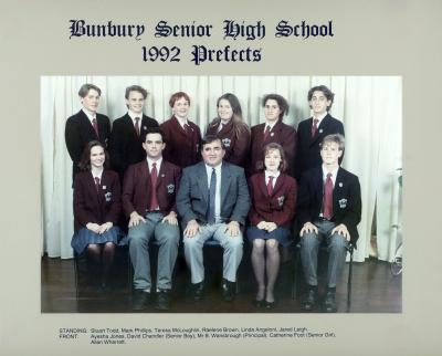 BSHS Prefects 1992