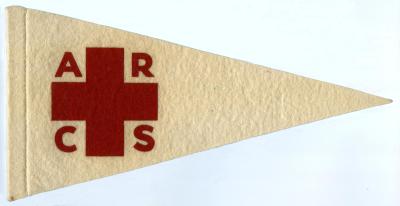 Australian Red Cross Society felt pennant