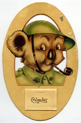'Blinky Bill' calendar 1944