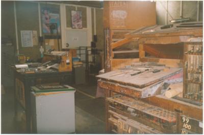 Interior of Great Southern Herald Office