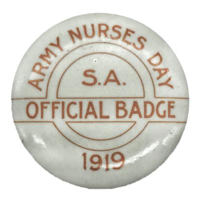 South Australian Army Nurses' Day 1919 Official badge