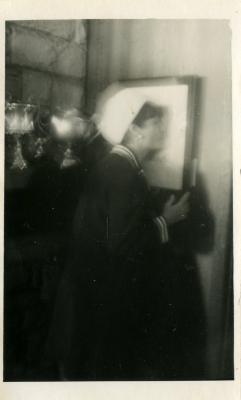 Photograph of Jean Batten in the Royal Aero Club of N.S.W. 1970