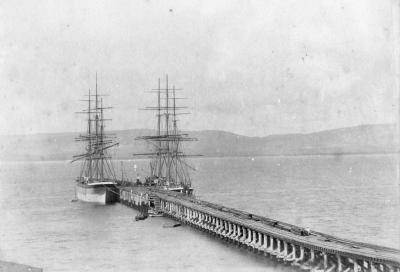 ALBANY DEEPWATER JETTY c1890