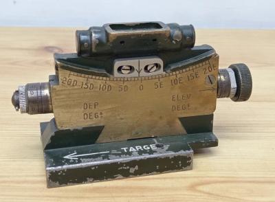 Large Technology Item, Vickers Machine Gun, Clinometer Gun Sight