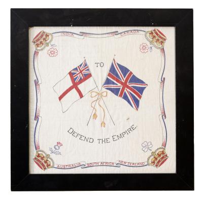 World War 1, Western Australia, Souvenir Patriotic Hankerchief, COLLINS