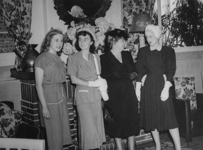 Dorothy Tangney With A Group Of Women