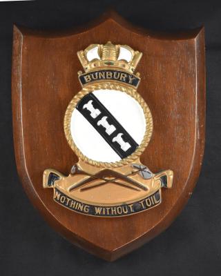 HMAS Bunbury Plaque