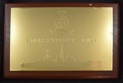 HMAS Stuart Plaque