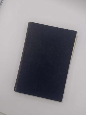 Blue hard cover book