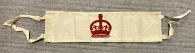 Front of armband issued to disabled soldier, Benjamin David Jones