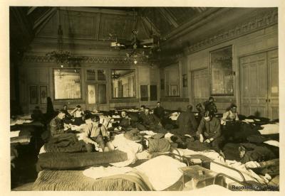 British Army & Navy Leave Club interior - accommodation