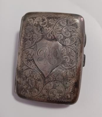 Cigarette Case (silver) - gift for RN