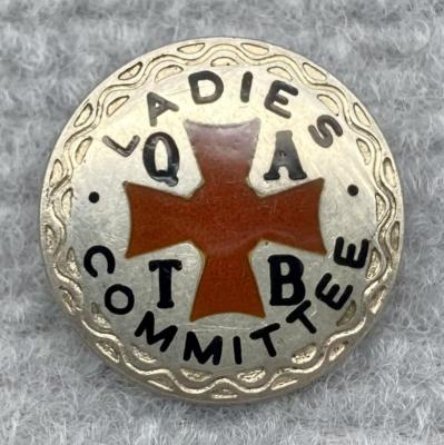 Queensland Ambulance Transport Brigade (Q.A.T.B.) Ladies Committee silver badge