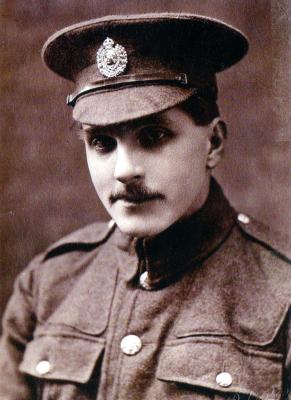 Copies of WWI photographs of Leslie Horton Partridge 