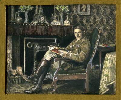 Leslie Horton Partridge self portrait