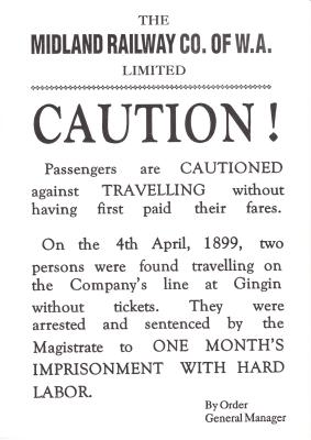 Fare Evasion Poster Reproduction