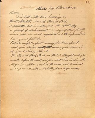 World War 1, France, Notes on Bombing, 6810 RAFFERTY, 11 Battalion, 1918