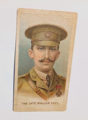 Cigarette Card - "Major C Yate"
