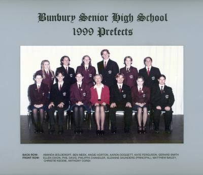 BSHS Prefects 1999