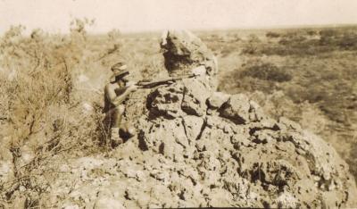 World War 2, Western Australia, Exmouth Gulf,WX36297 COMETTI, Potshot, 1943