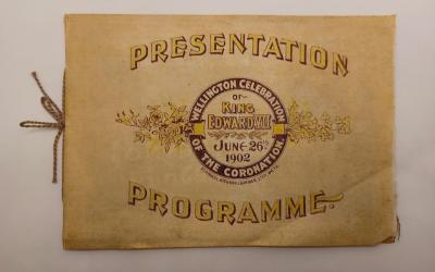 Souvenir - King Edward VII Coronation programme