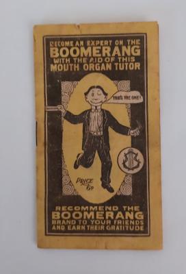 Instruction Booklet - Boomerang Mouth Organ